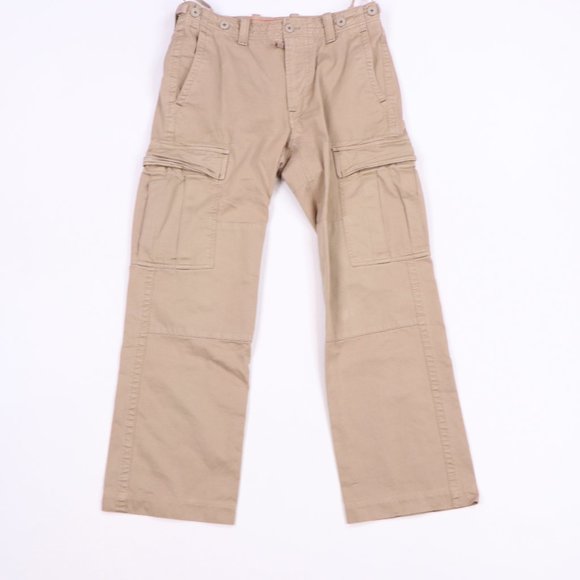 Vintage Gap Double Knee Cargo Logger Pants Khaki